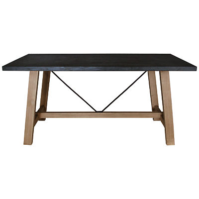 Hudson Living Chilson Trestle 6-Seater Dining Table